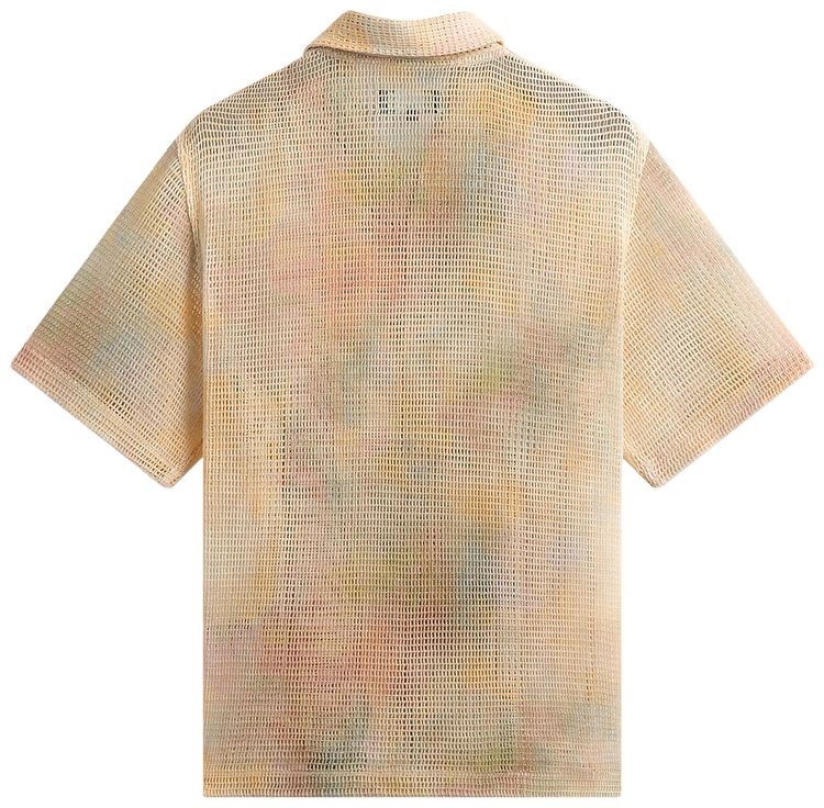 Kith Cloud Dye Cotton Mesh Thompson Camp Collar Shirt Sedona