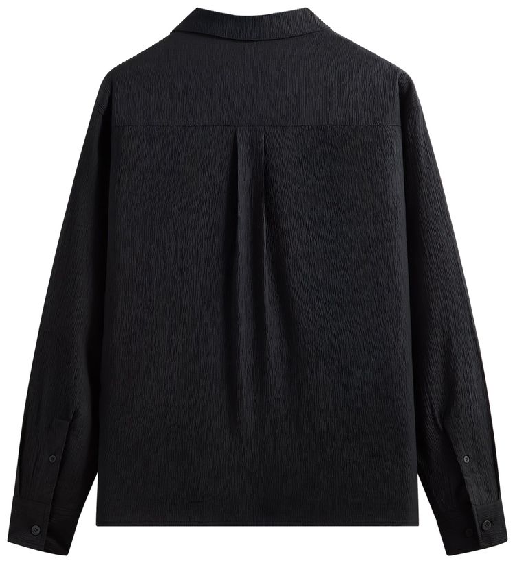 Kith Crinkled Nylon Ugo Shirt Black
