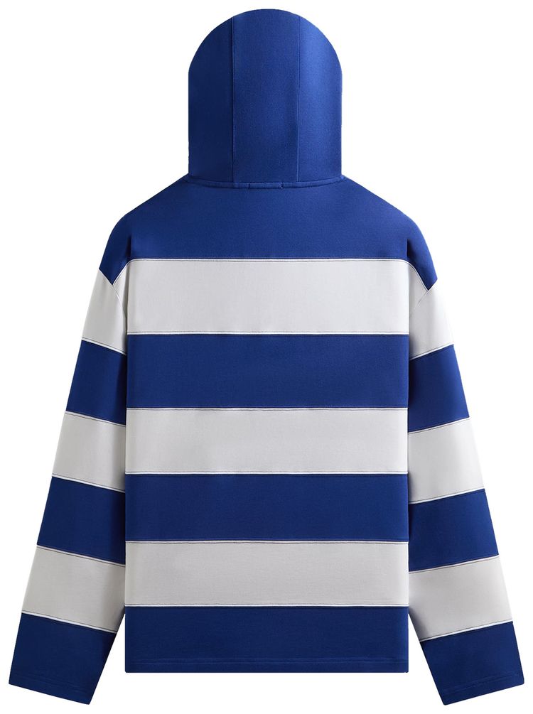 Kith Compact Fleece Striped Caleb Anorak Hoodie Layer