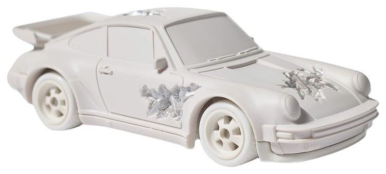 Mattel Hot Wheels x Daniel Arsham Eroded Porsche 930 Lap 1