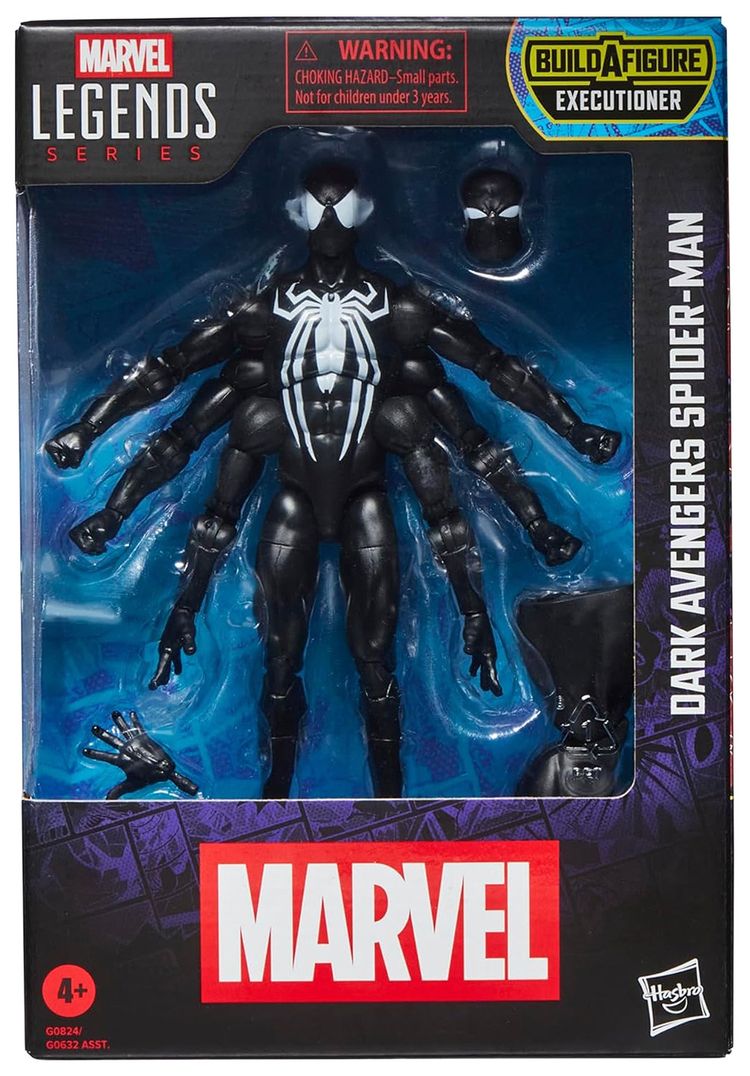 Marvel Legends Dark Avengers Spider Man Executioner BAF
