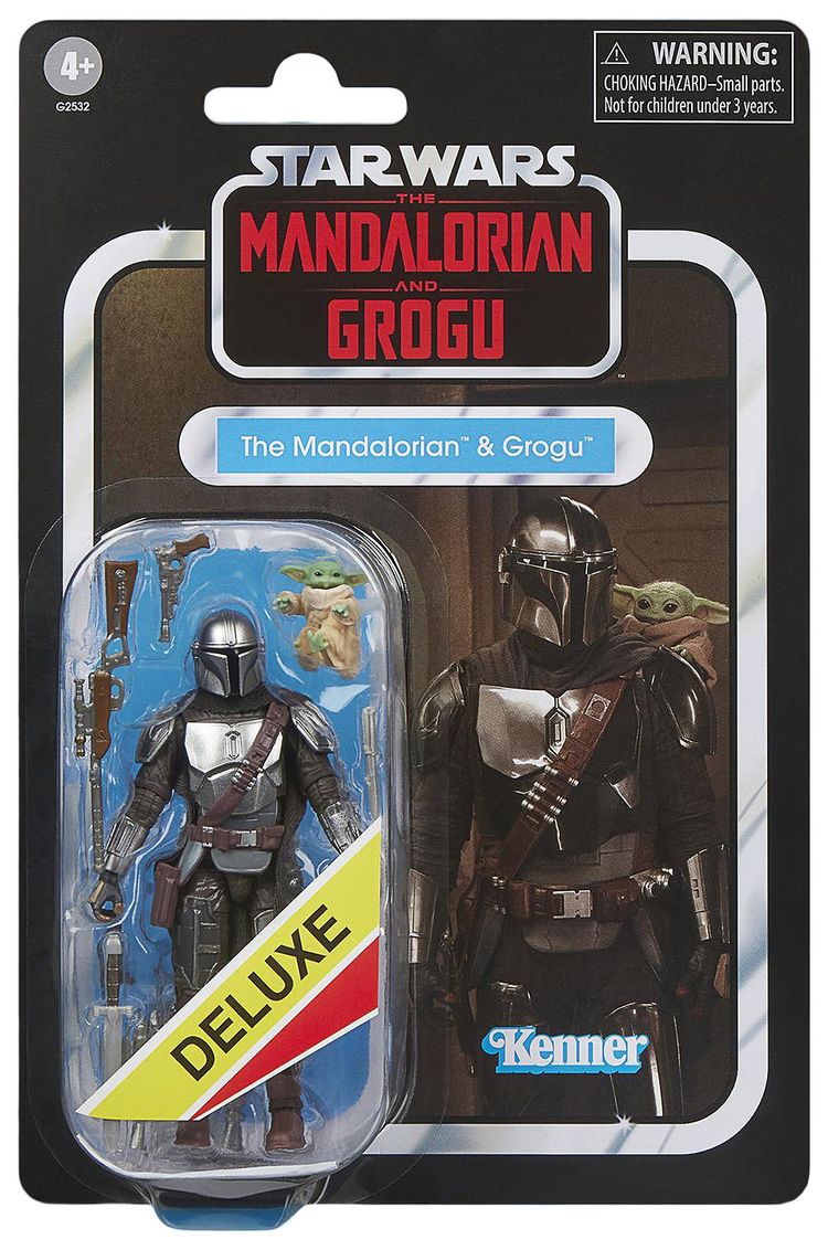 Star Wars Vintage Collection The Mandalorian  Grogu 2 Pack