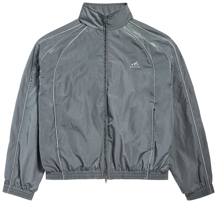 Balenciaga Tracksuit Top Elephant Grey