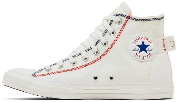 Converse Chuck Taylor All Star High Logo Tag Vintage White