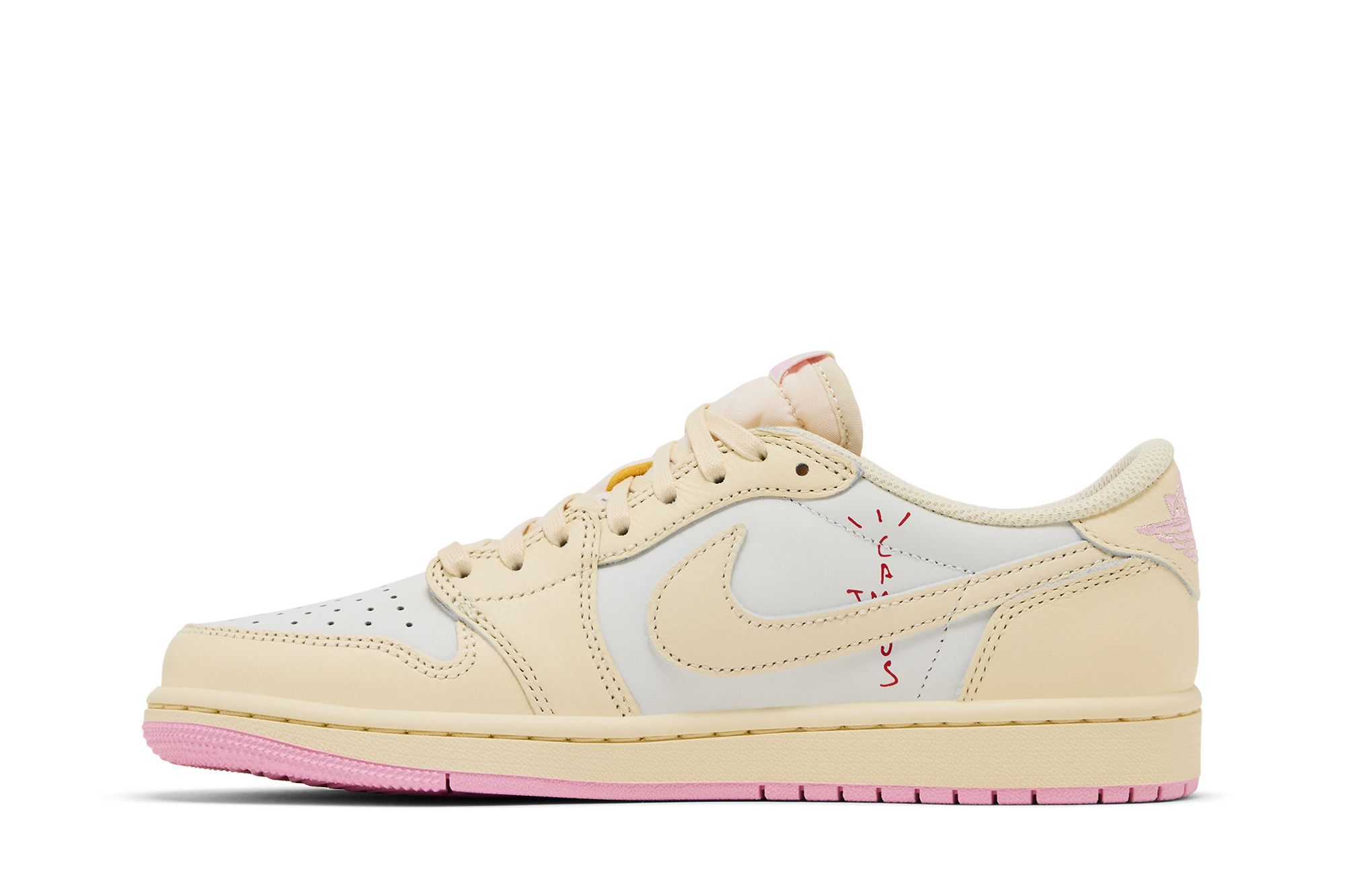 Buy Travis Scott x Air Jordan 1 Retro Low OG 'Shy Pink' - IQ7604
