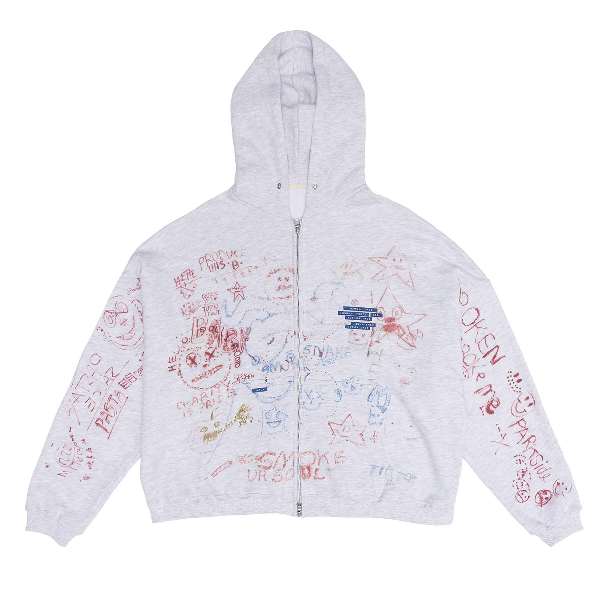 Buy Paly Hollywood Joshua Tree Double Zip Hoodie 'Multicolor