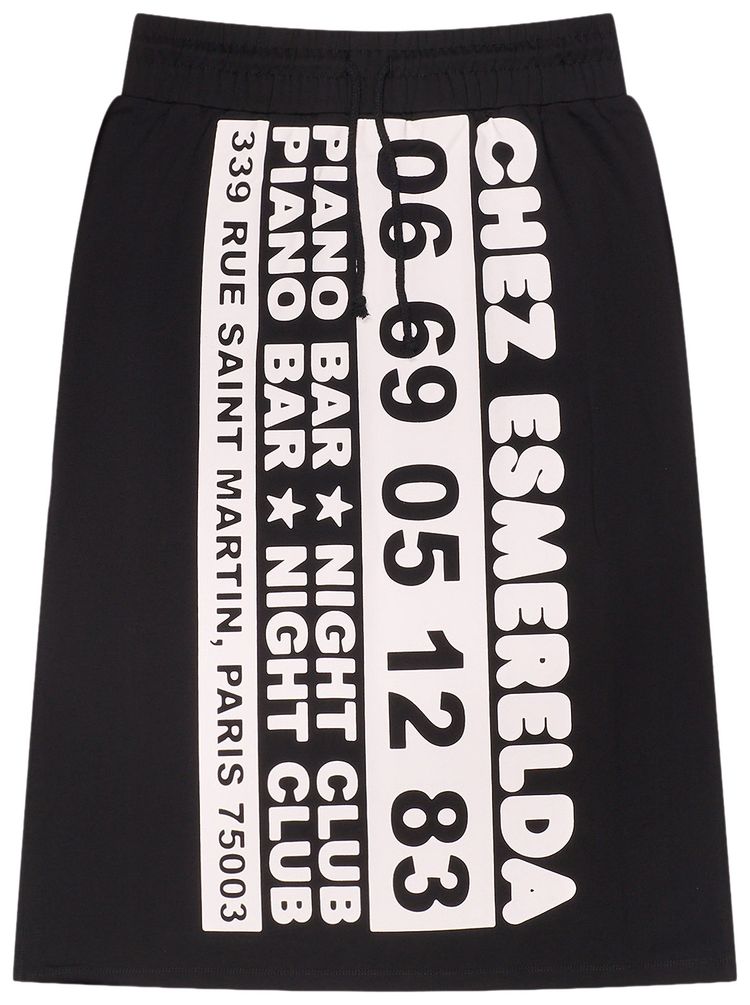 VAQUERA Sweatshirt Skirt Black