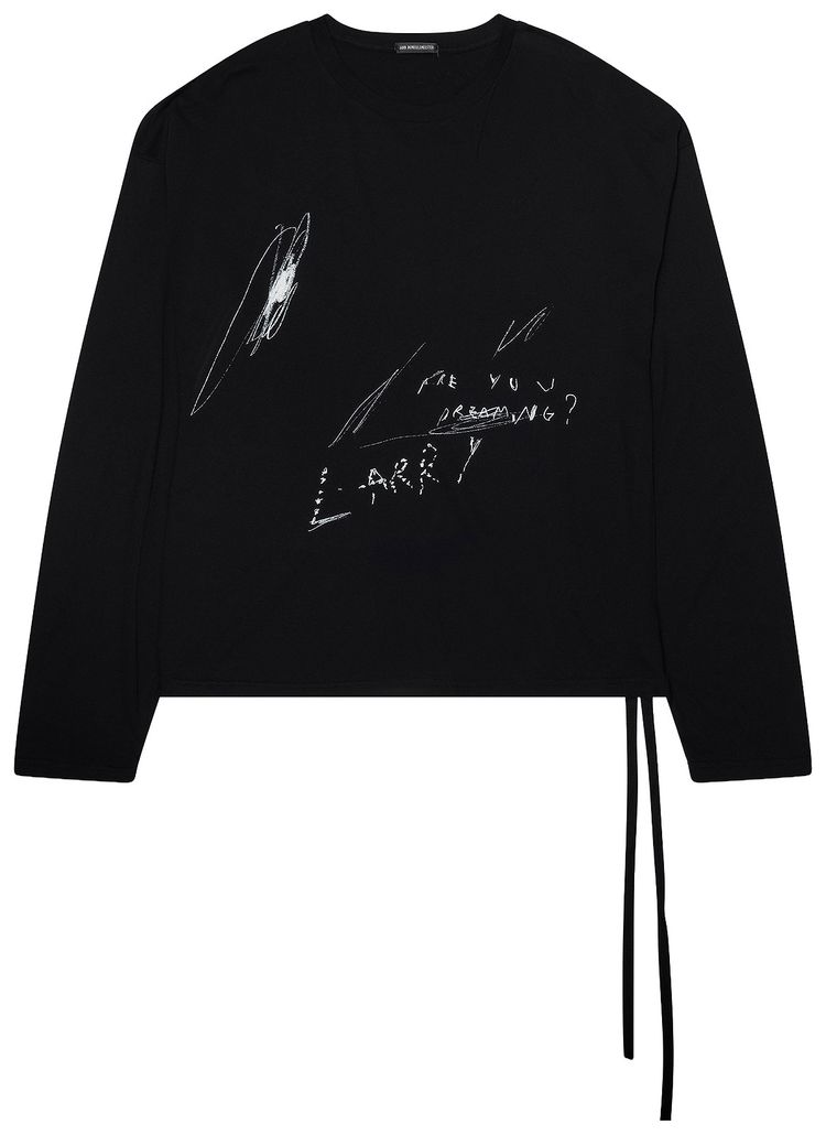 Ann Demeulemeester Are You Dreaming T Shirt Black
