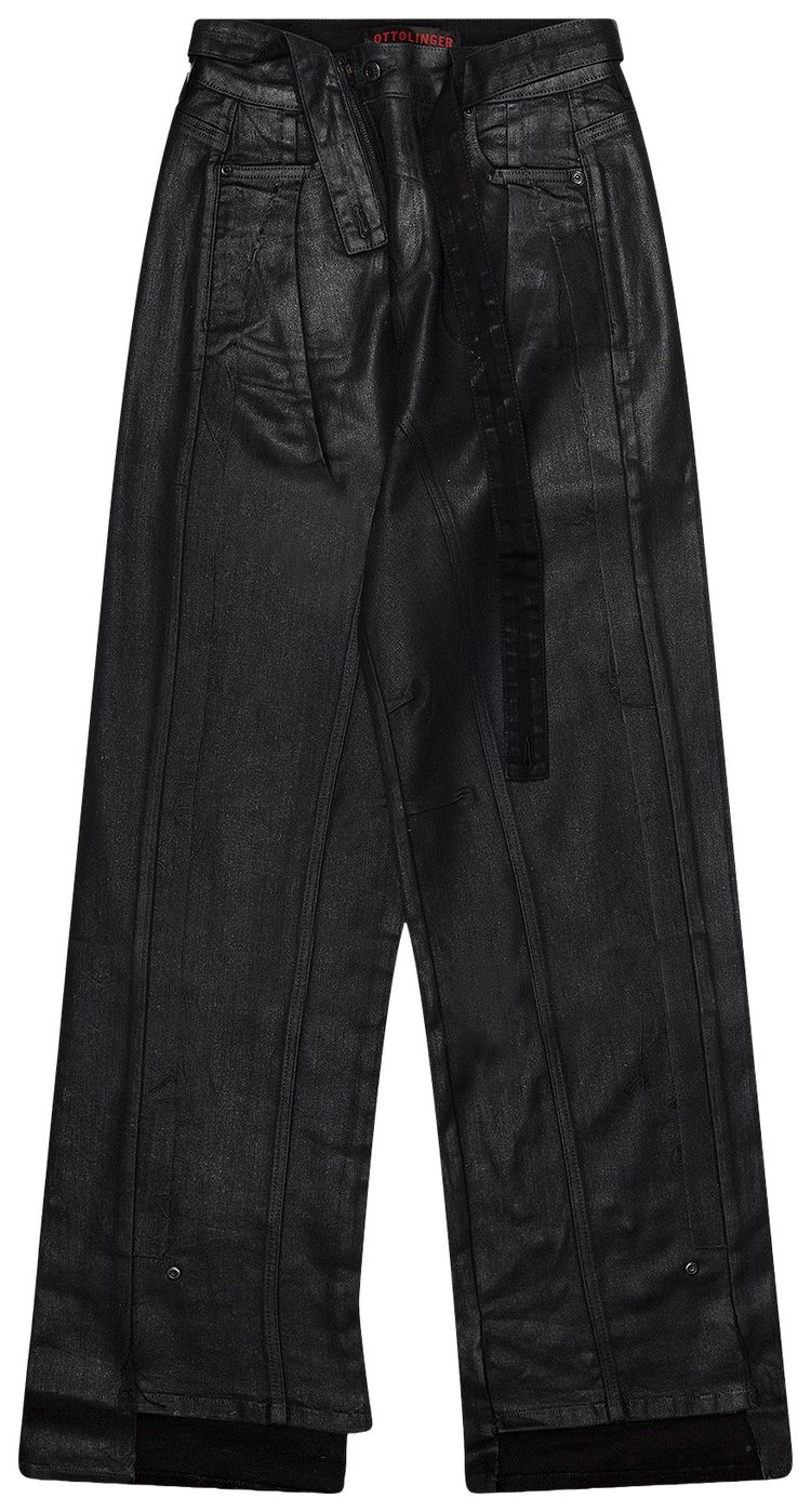 Ottolinger Glazed Baggy Jeans Black