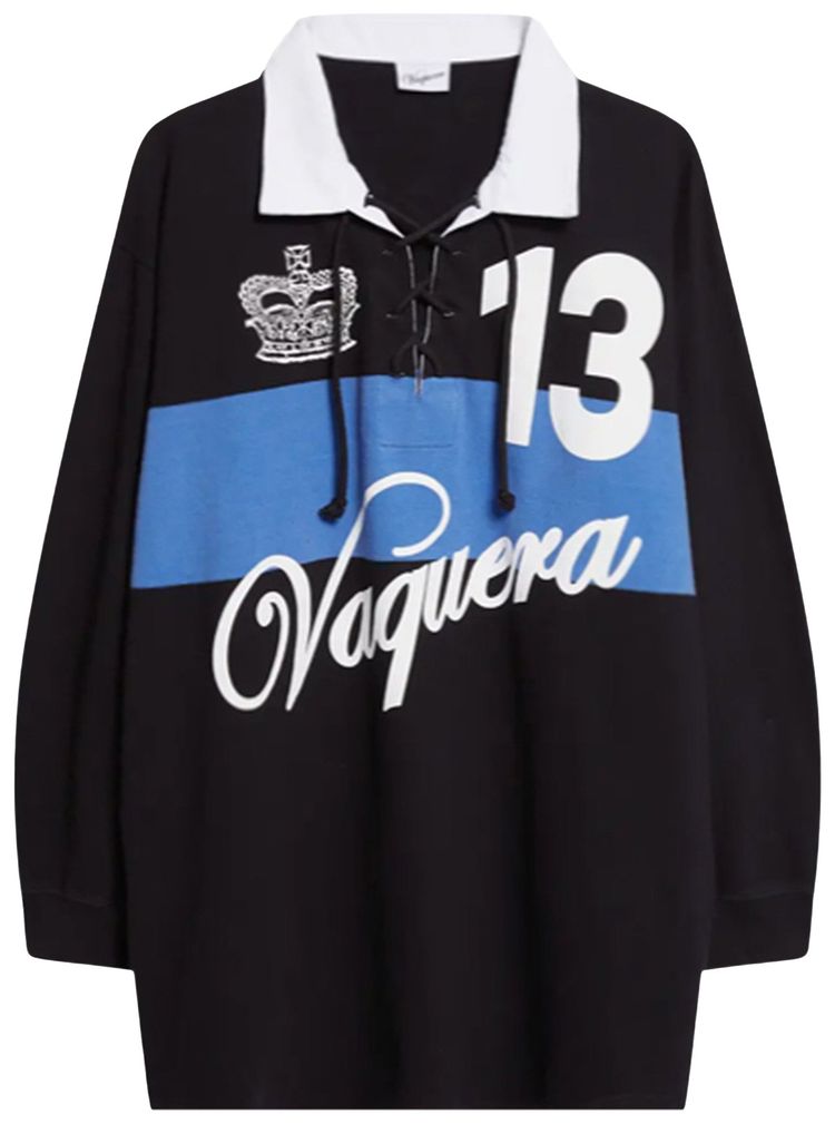 VAQUERA Rugby Shirt Blue
