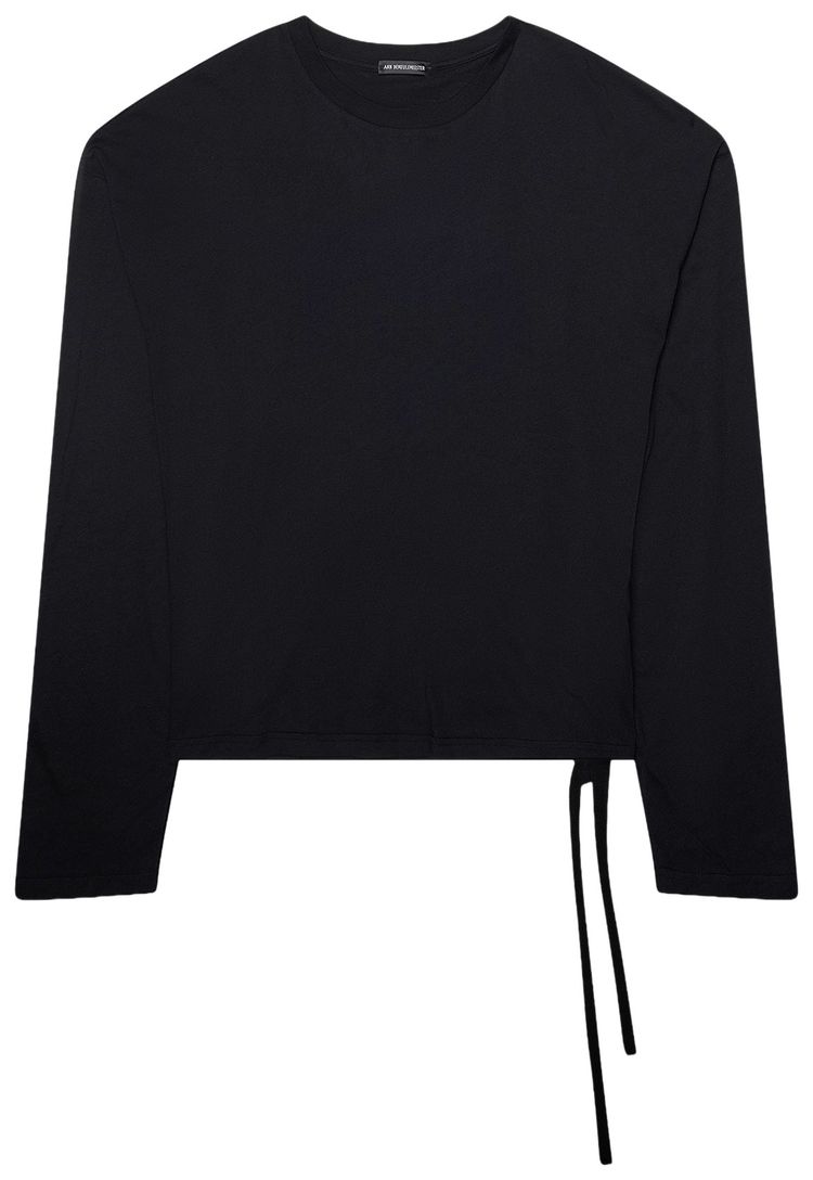 Ann Demeulemeester Emil Hollow Sound T Shirt Black