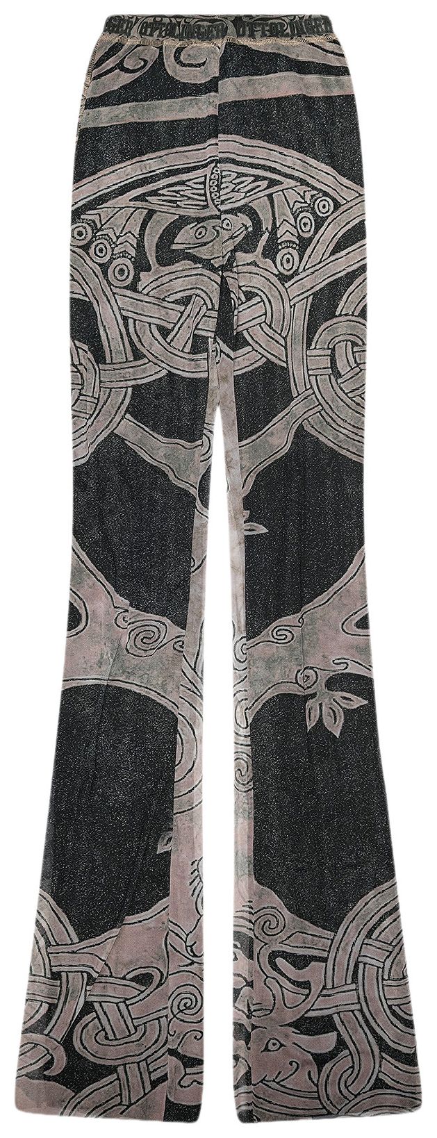 Ottolinger Tree Of Life Mesh Pants Multicolor