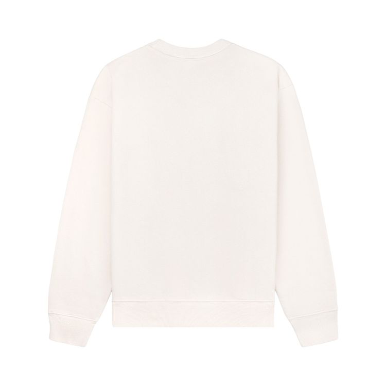Sporty  Rich Varsity Crest Crewneck EcruNavy