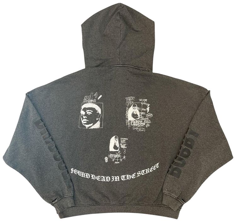 Paly Hollywood Bobby Driscoll Hooded Sweatshirt Black