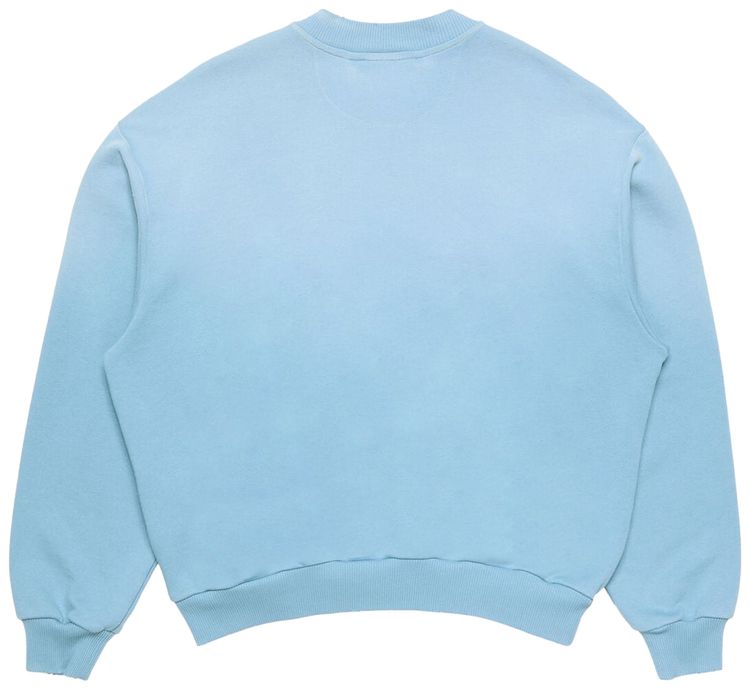 Acne Studios Washed Zip Up Cardigan Cornflower Blue