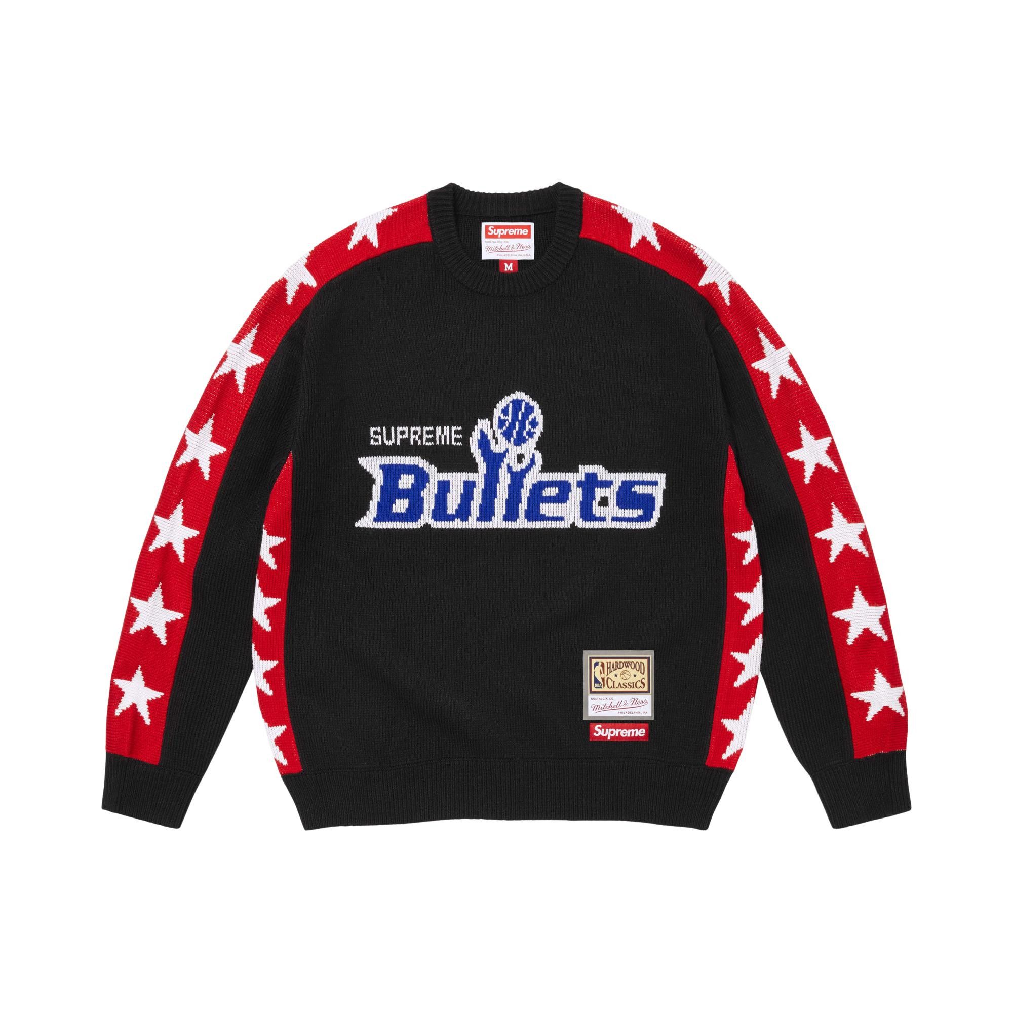 Buy Supreme x Mitchell & Ness Teams Sweater 'Black' - SS26SK36