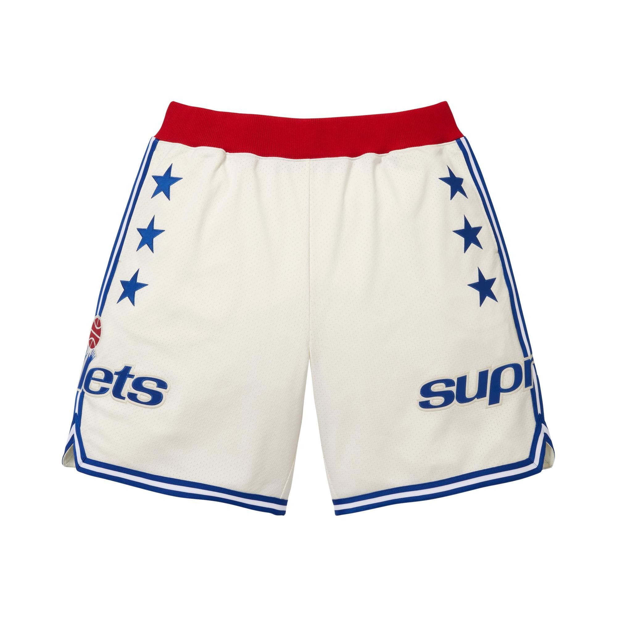 Buy Supreme x Mitchell & Ness Teams Short 'White' - SS26SH36 WHITE