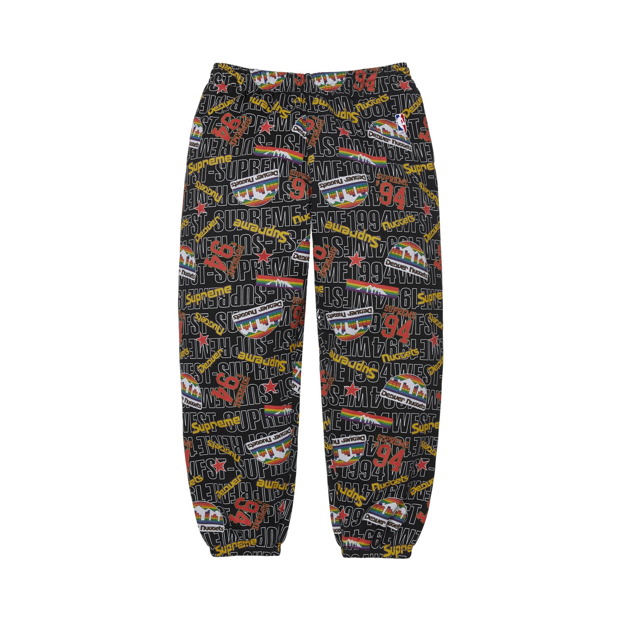 Buy Supreme x Mitchell & Ness Teams Sweatpant 'Black' - SS26P68