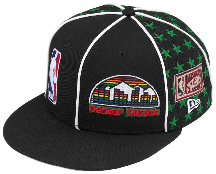 Supreme x Mitchell  Ness Teams New Era Black