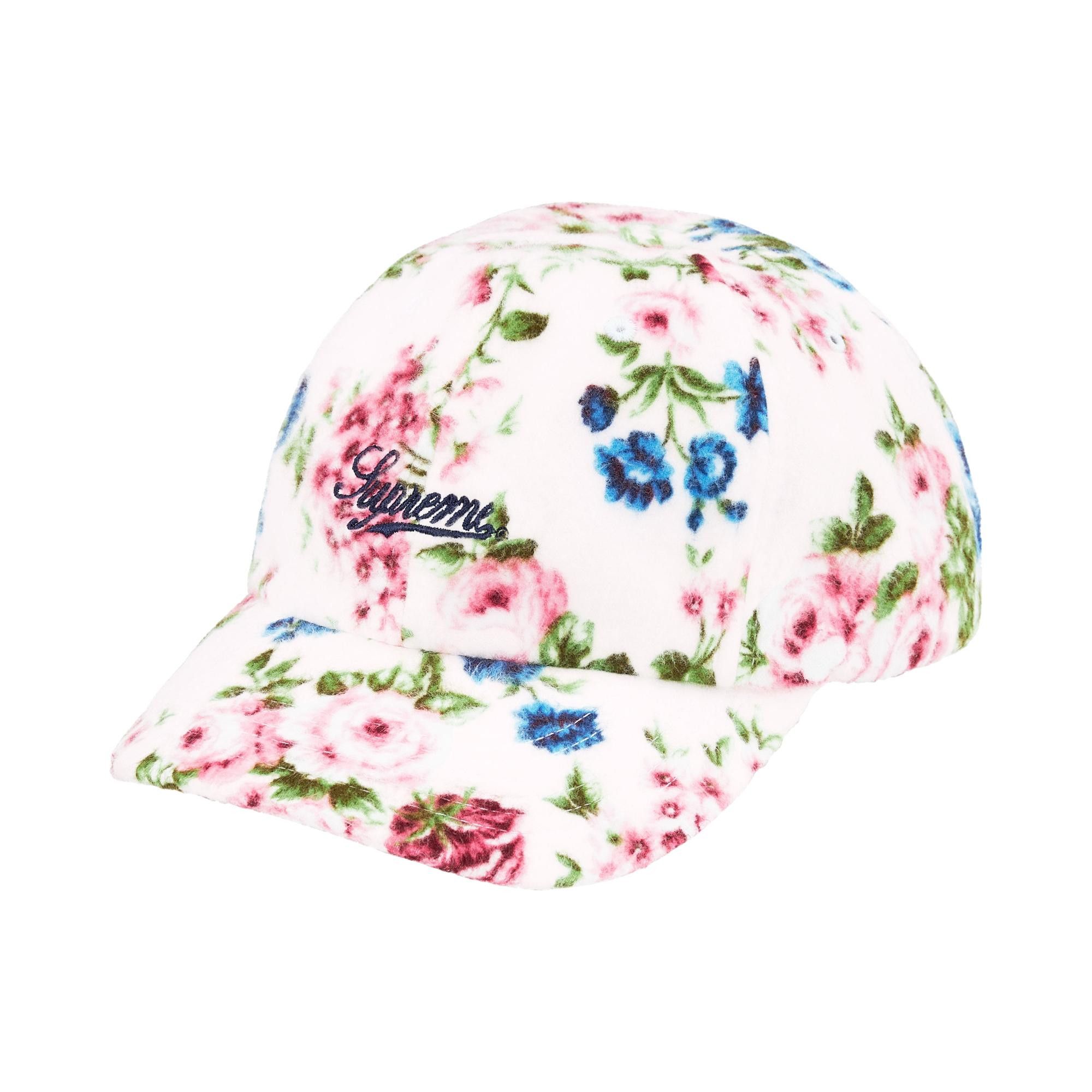 Buy Supreme Floral Flannel 6-Panel 'White' - SS26H112 WHITE | GOAT