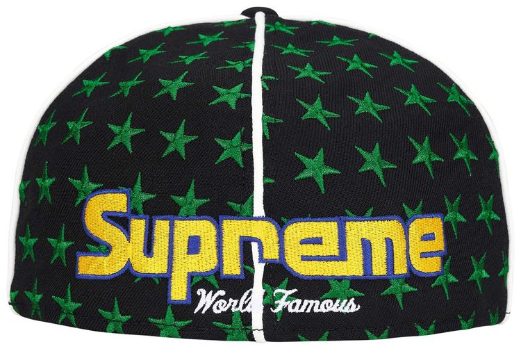 Supreme x Mitchell  Ness Teams New Era Black