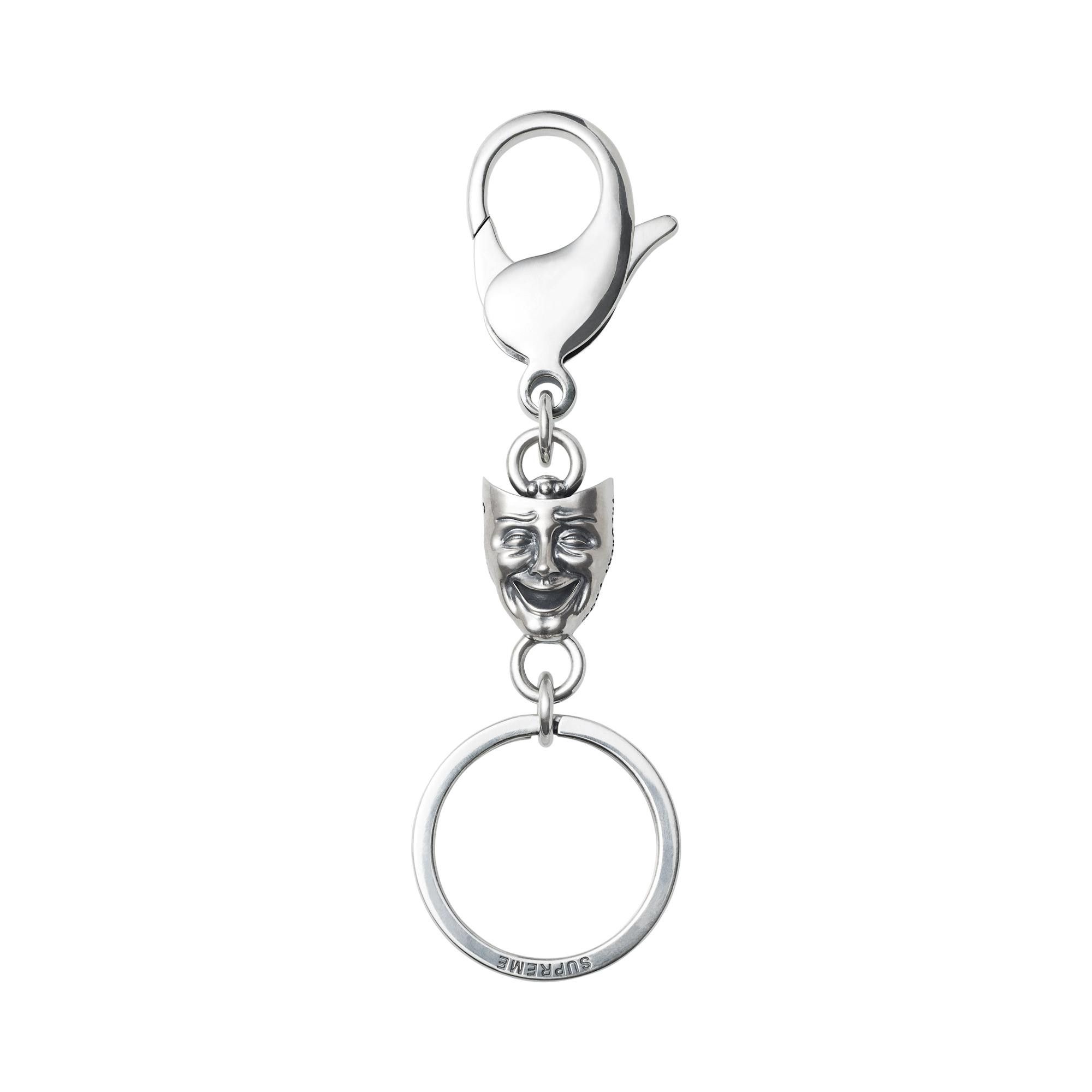 【希少】Supreme Drama Mask Key Ring Buy Supreme Drama Mask Key Ring 'Silver' - SS26A102 SILVER | GOAT