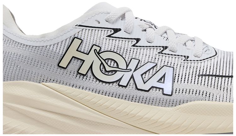 HOKA Mach X 2 White Cosmic Grey