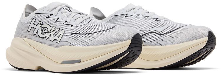 HOKA Mach X 2 White Cosmic Grey
