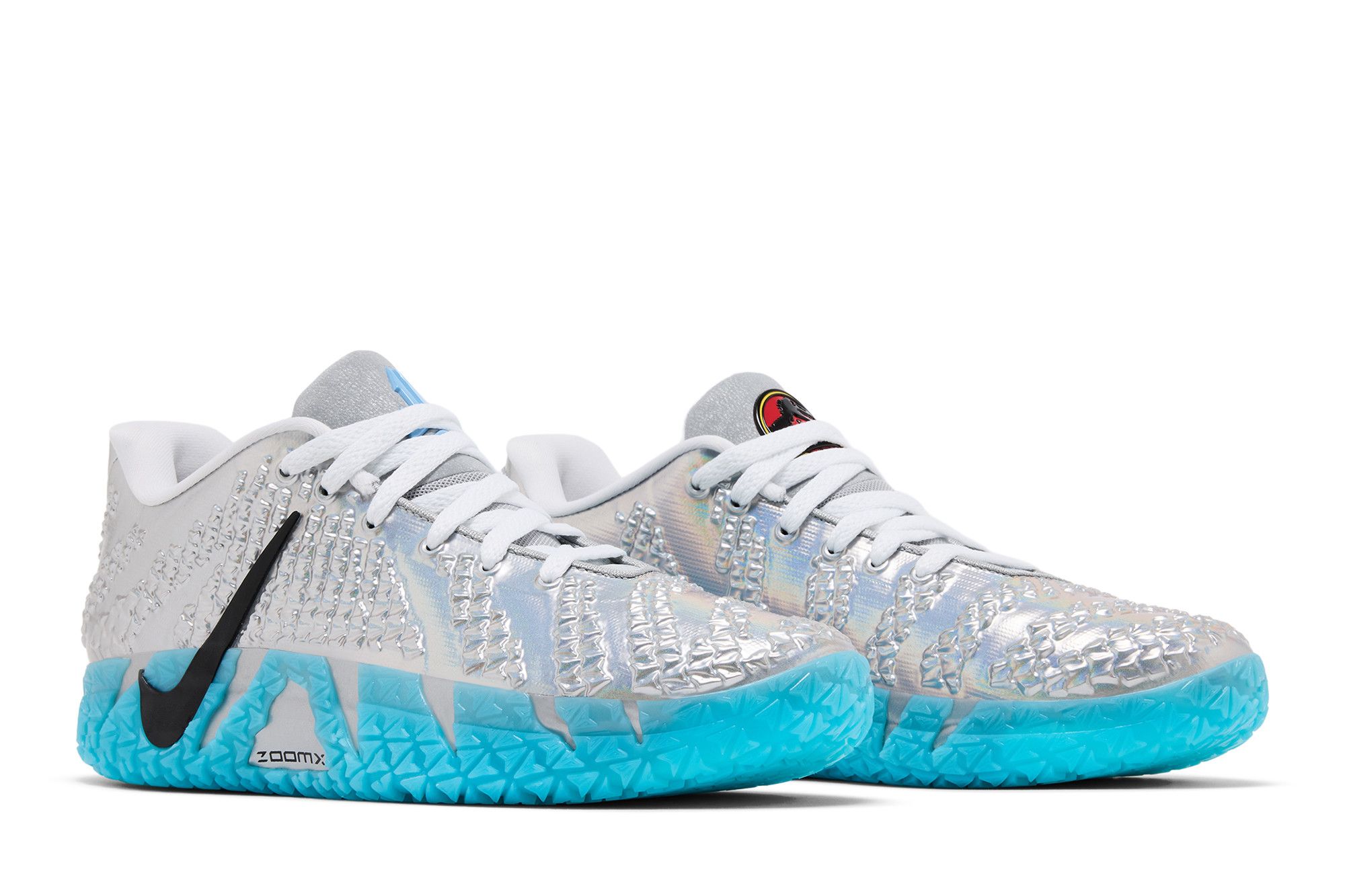 新品Nike Ja 3 Jurassic Park Silver 28cm Buy Jurassic Park x Nike Ja 3 'Metallic Silver' - IU7240 002 | GOAT