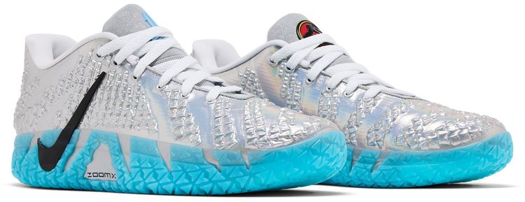 Jurassic Park x Nike Ja 3 Metallic Silver