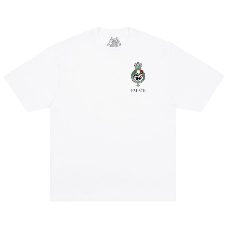 Palace Heavy Crest T Shirt White