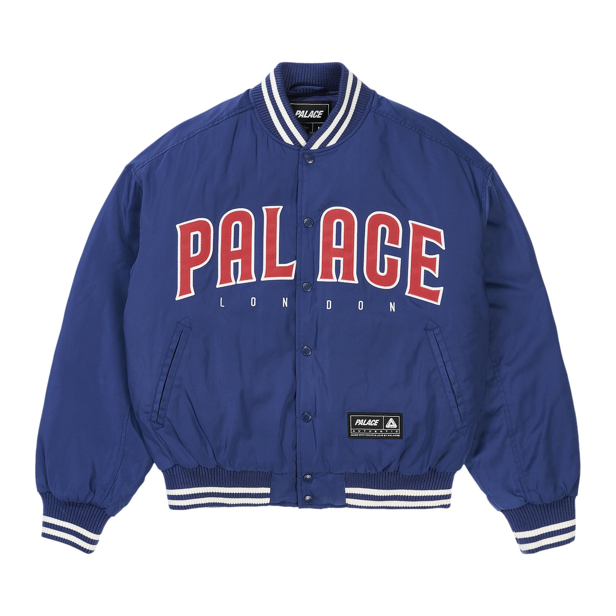 Buy Palace Satin The Park Jacket 'Blue' - P30JK069 | GOAT