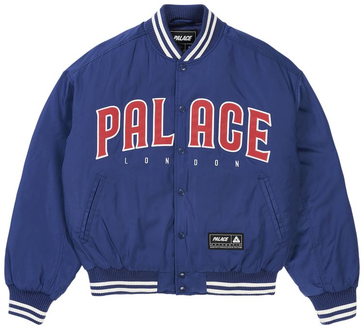 Palace Satin The Park Jacket Blue