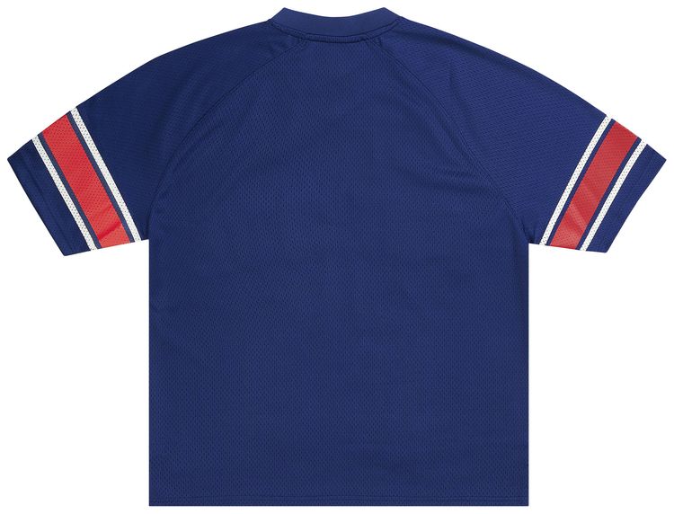 Palace Satin The Park Mesh Jersey Navy