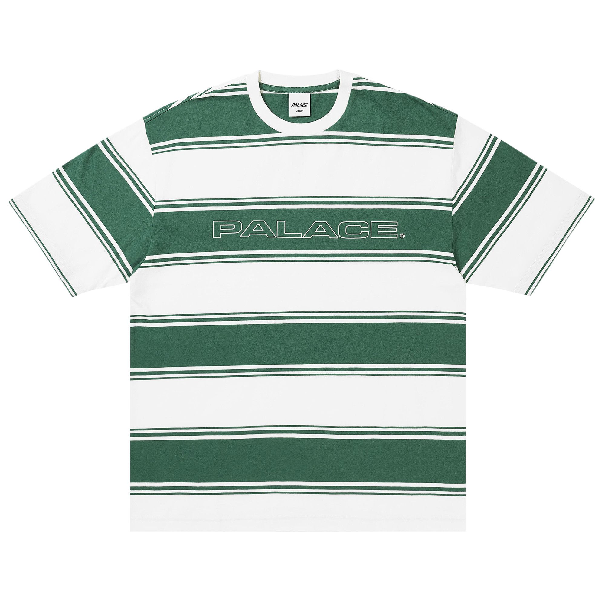 トップス PALACE P-STRIPE T-SHIRT The Deep Green M Buy Palace Tidy Stripe T-Shirt 'Green' - P30ES215 | GOAT