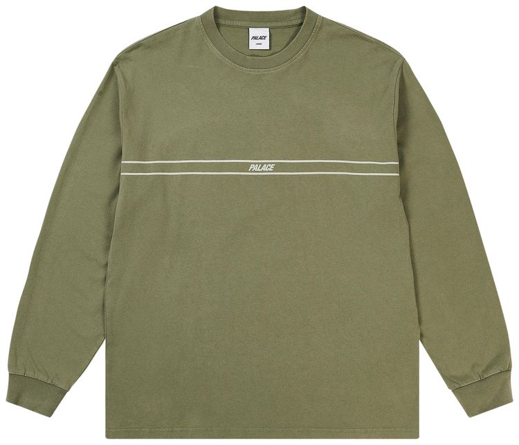 Palace Pigment Font Long Sleeve The Deep Green