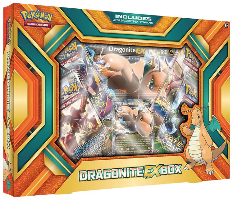 Pokemon XY Evolutions Dragonite EX Box