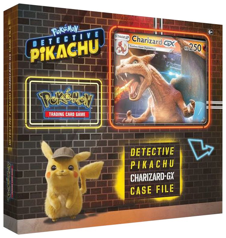 Pokemon Detective Pikachu Charizard GX Case File