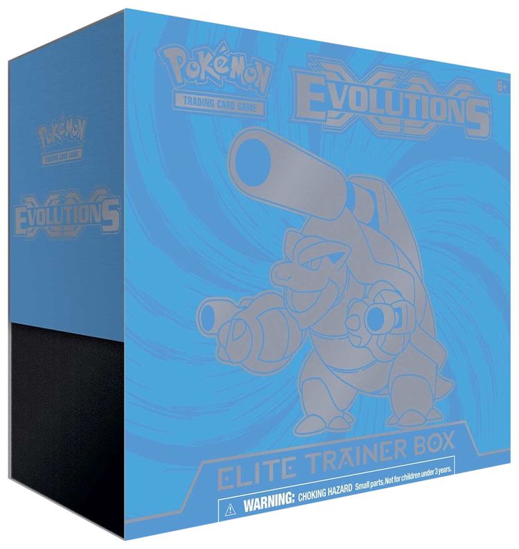 Pokemon XY Evolutions Elite Trainer Box Mega Blastoise