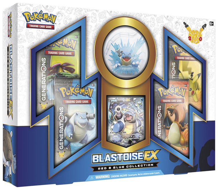 Pokemon Red  Blue Collection Blastoise EX
