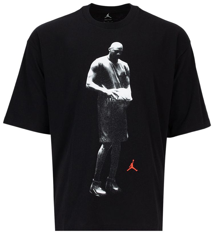 Air Jordan T Shirt Sport Graphic Crew Black