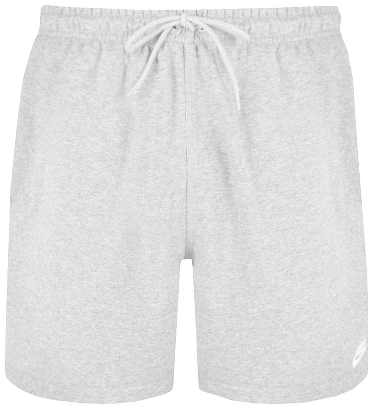 Nike Club Flow Shorts Heather Light Grey
