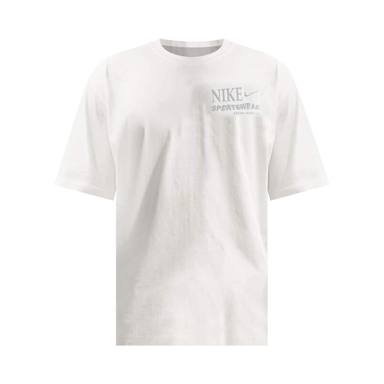Nike T Shirt Summit WhiteWolf Grey
