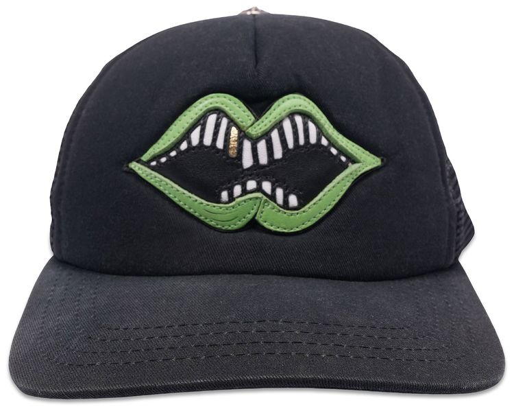 Chrome Hearts Chomper Patch Hat Black