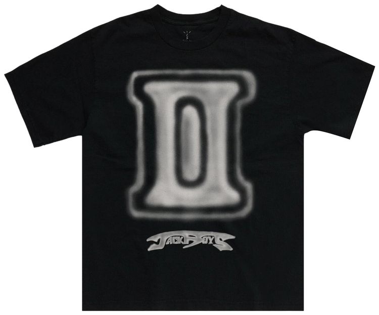 Cactus Jack by Travis Scott Boys 2 Tee Black