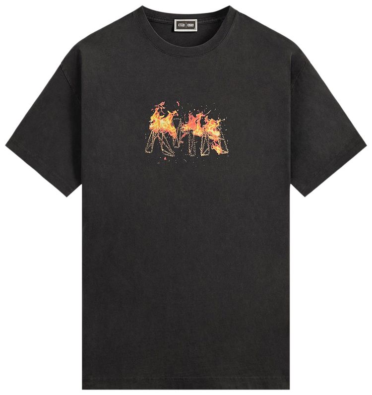 Kith x Marvel Ghost Rider Vintage Tee Black
