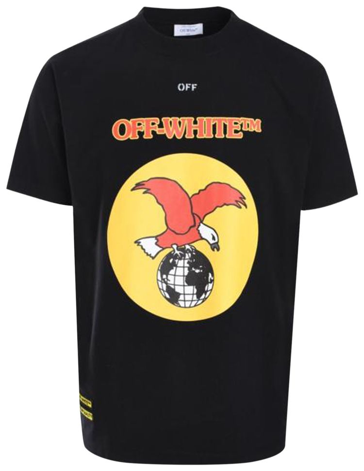 Off White Eagle Arrow T Shirt Black