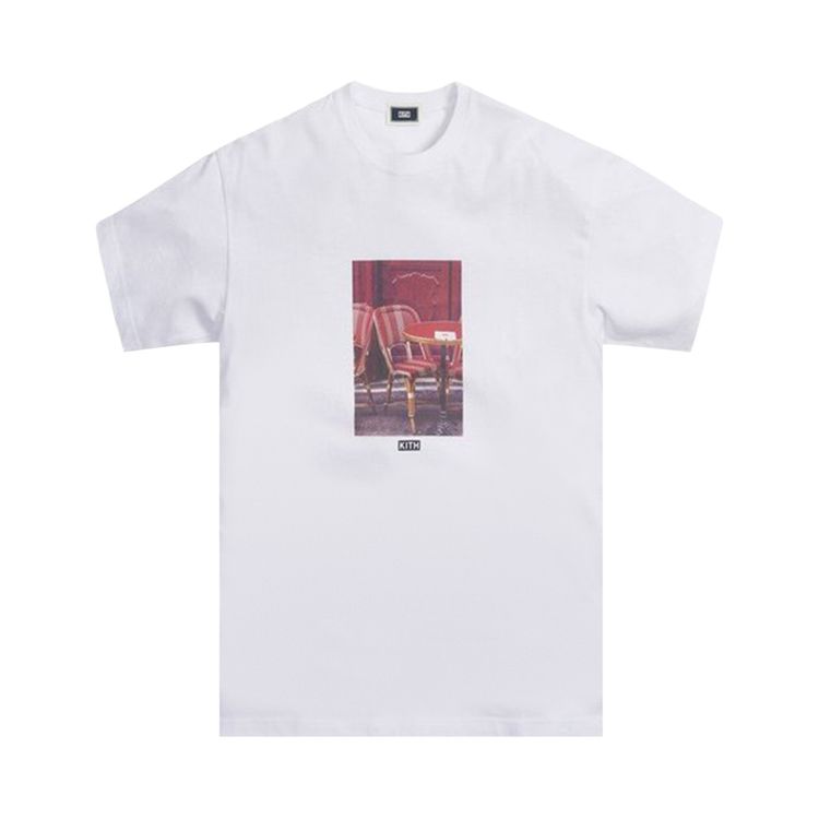 Kith Paris Cafe Tee White