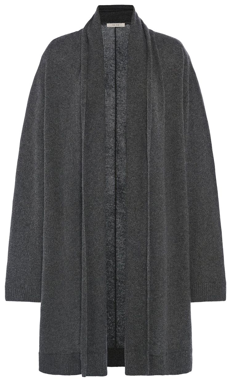 The Row Ovaan Cardigan Anthracite