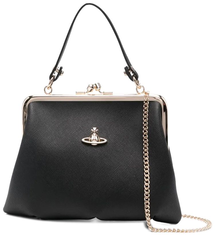 Vivienne Westwood Granny Frame Purse Black